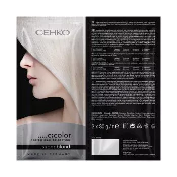 Блондирующий порошок Супер блонд Super Blond CEHKO 2*30 г