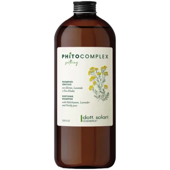 Успокаивающий шампунь для очищения волос и чувствительной кожи головы Phitocomplex Soothing Dott.Solari