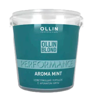 Осветляющий порошок с ароматом мяты Blond Powder With Mint Aroma Ollin Blond Performance Ollin Professional