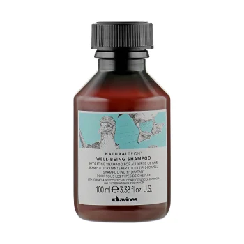 Увлажняющий шампунь для всех типов волос Well Being Shampoo (100 мл) Davines