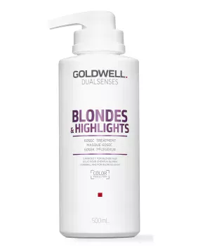 Интенсивный уход за 60 секунд для осветленных волос Blondes & Highlights 60sec Treatment Goldwell