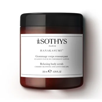 Релаксирующий скраб для тела с цветками вишни и лотоса Relaxing Body Scrub Sothys 200 мл