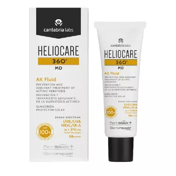 Флюид АК с тотальной защитой СЗФ 100+ Heliocare 360º MD AK Fluid Sunscreen 100+ Cantabria Labs 50 мл