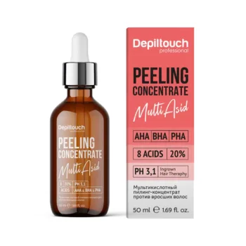 Пилинг-концентрат мультикислотный против вросших волос Depiltouch