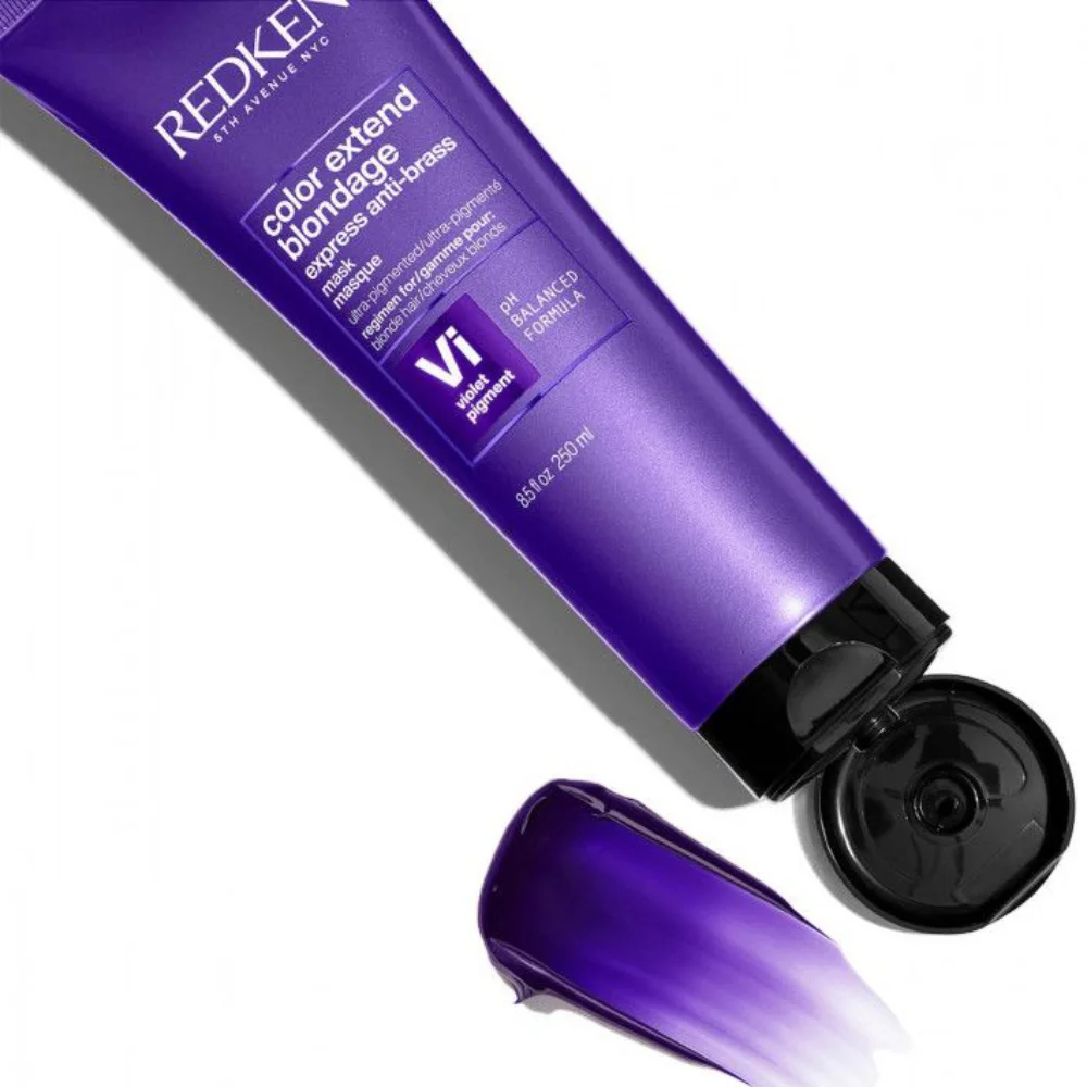 Маска с ультрафиолетовым пигментом Color Extend Blondage