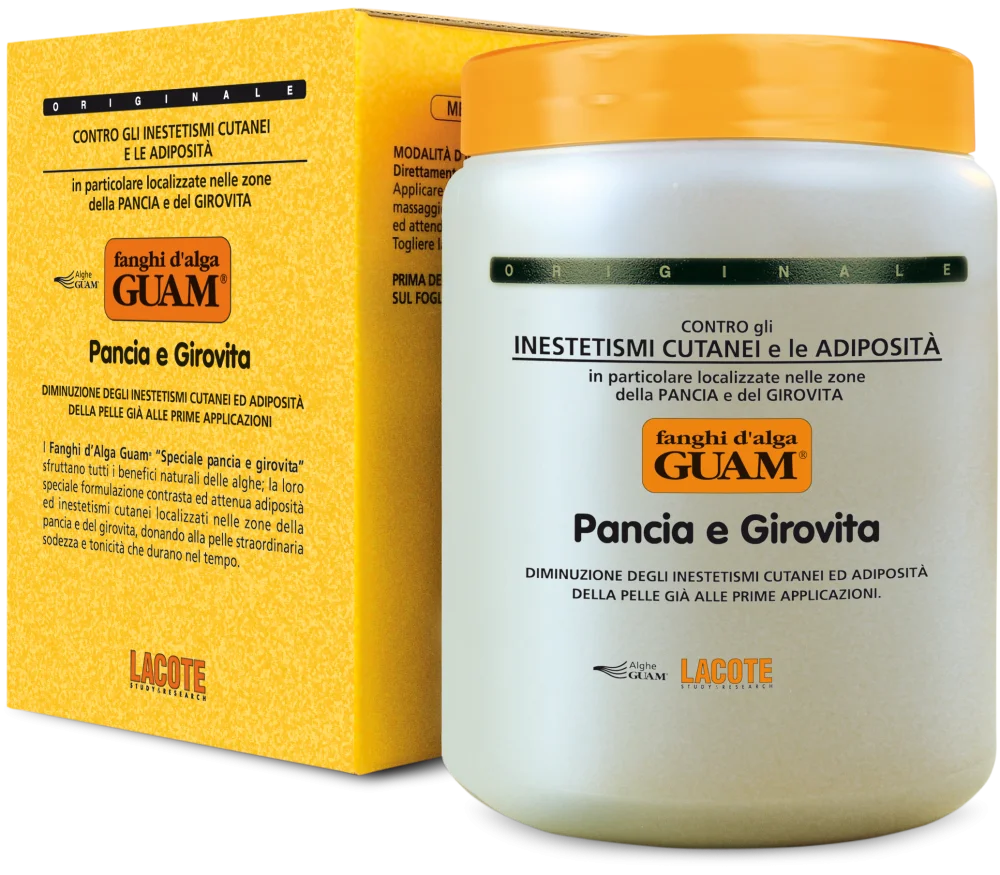 Маска антицеллюлитная для живота и талии Fanghi D`Alga (1000 г)