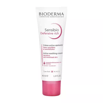 Насыщенный крем для чувствительной кожи Defensive Sensibio Bioderma