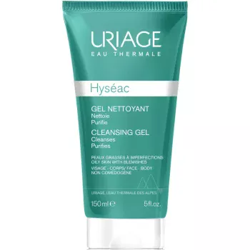 Мягкий очищающий гель Исеак Uriage 150 мл