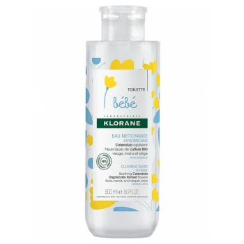 Детская очищающая вода Klorane