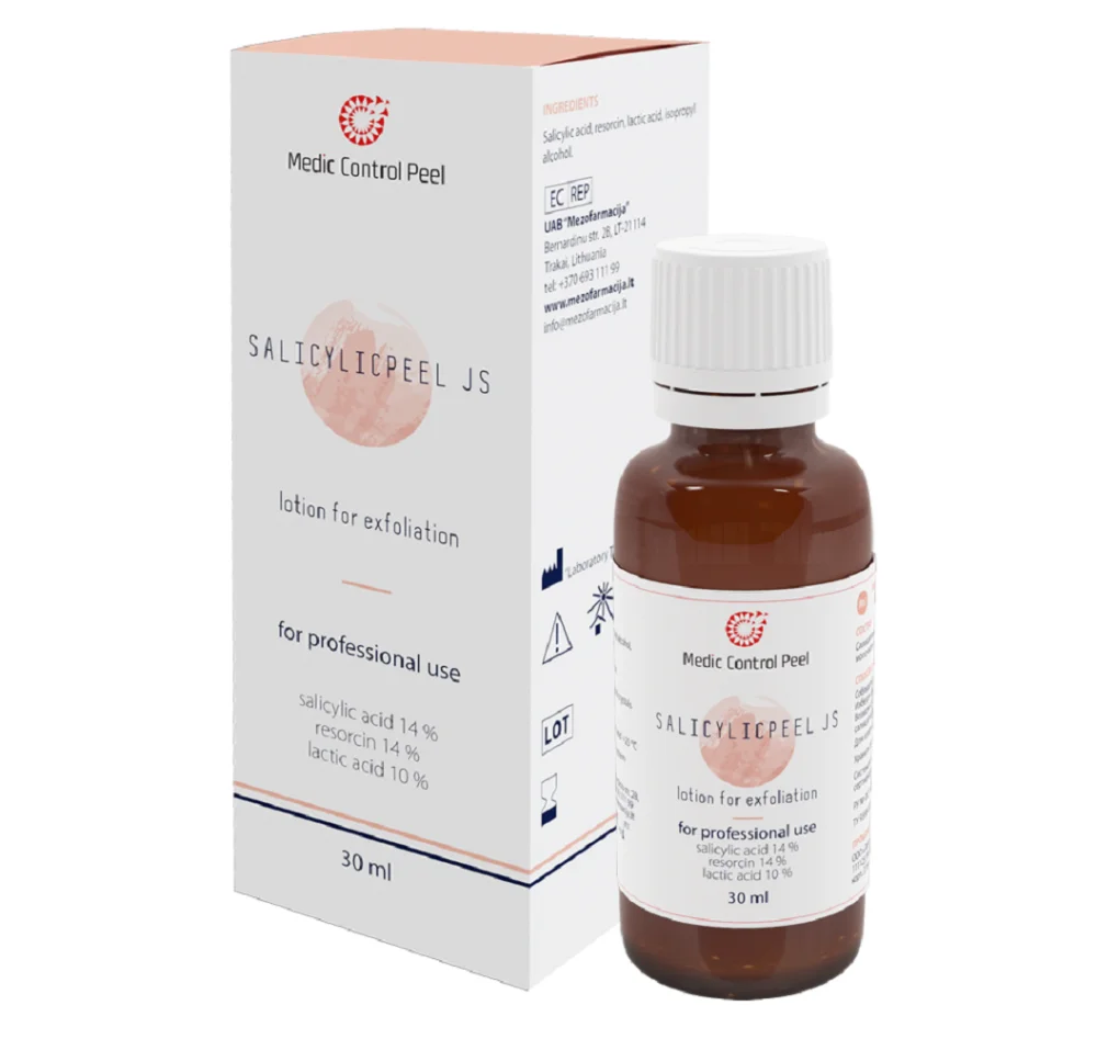 Лосьон для поверхностного и срединного химического пилинга Пилинг Джесснера Salicylicpeel JS