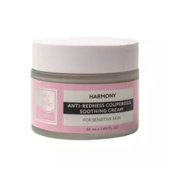 Успокаивающий крем для чувствительной кожи от купероза и покраснений Harmony Beauty Style 50 мл