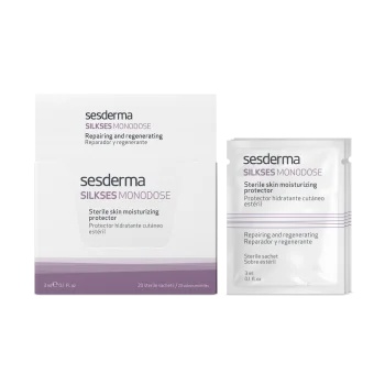 Крем-протектор увлажняющий в индивидуальных упаковках Silkses Sesderma 20*3 мл