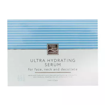 Ультра-увлажняющая сыворотка с гиалуроновой кислотой и алоэ Beauty Style 12*5 мл
