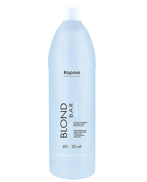 Кремообразная окислительная эмульсия с экстрактом Жемчуга Blond Cremoxon 6 %