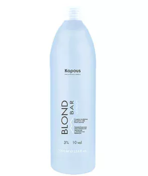 Кремообразная окислительная эмульсия с экстрактом Жемчуга Blond Cremoxon 3 % Kapous 1000 мл