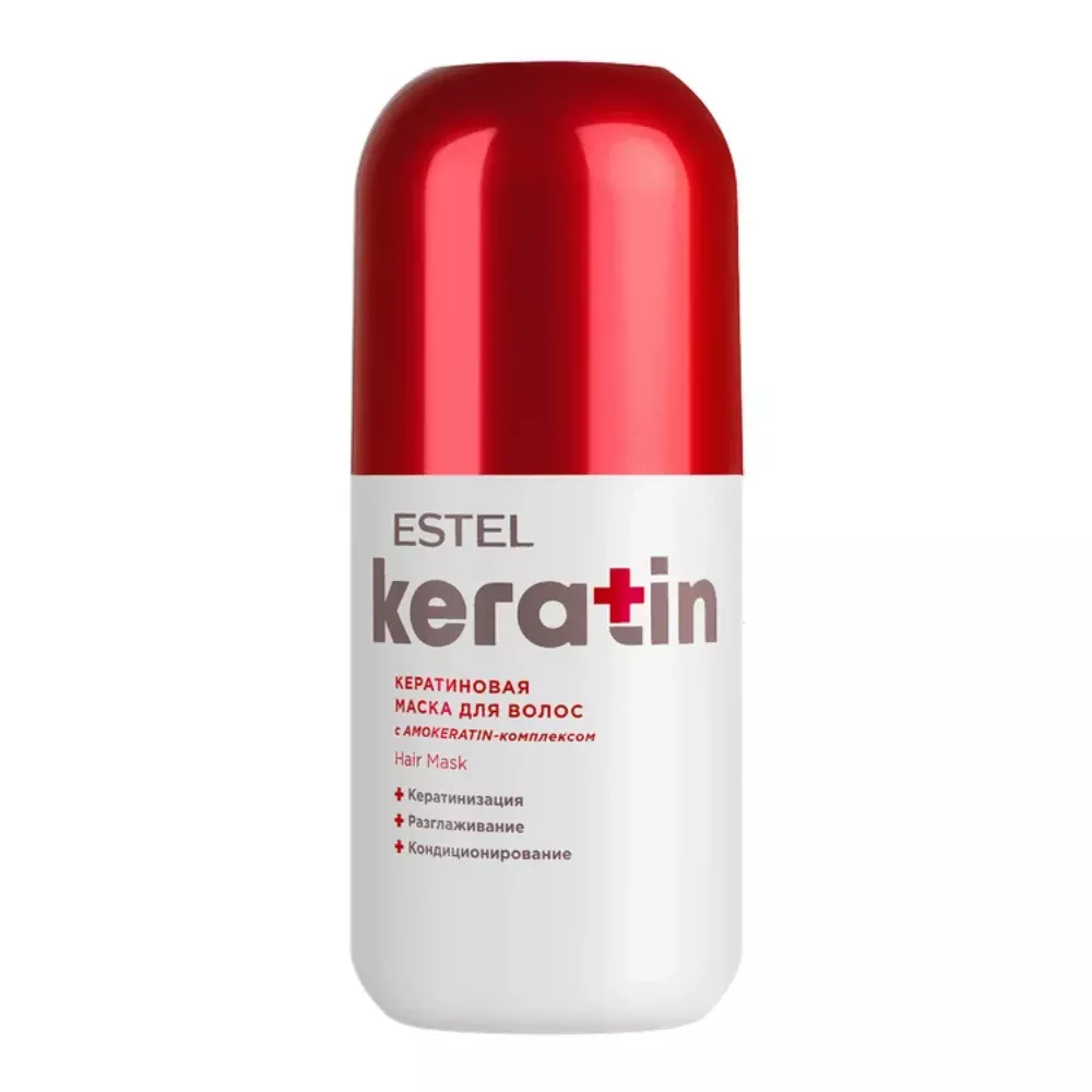 Кератиновая маска для волос Keratin (EK/M300, 300 мл)