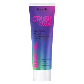 Гель-краска для волос прямого действия Crush Color Ollin Professional