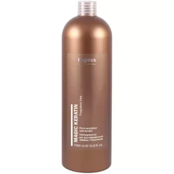 Нейтрализатор для долговременной завивки волос с кератином Kapous
