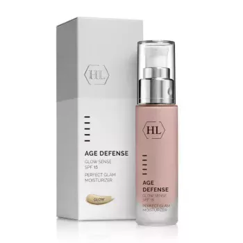 Крем с декоративным эффектом и SPF 15 Age Defense Glow Sense Holy Land 50 мл
