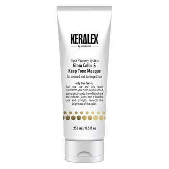 Маска дуо-сияние и защита цвета Keralex Glam Color & Keep Tone Masque Protokeratin