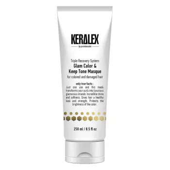 Маска дуо-сияние и защита цвета Keralex Glam Color & Keep Tone Masque Protokeratin