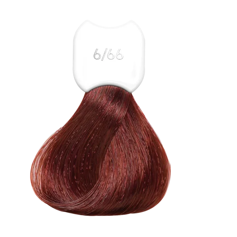 Стойкая крем-краска для волос Kydra Creme (KC00666, 6/66, Blond fonce rouge profond, 60 мл, Каштановые/Махагоновые/Красные/Рубиновые оттенки)