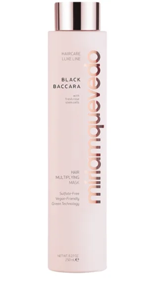 Маска для уплотнения и объема волос с экстрактом розы Black Baccara Hair Multiplying Mask
