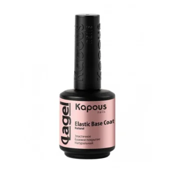Эластичное базовое покрытие Натуральный Elastic Base Coat Natural Kapous 15 мл