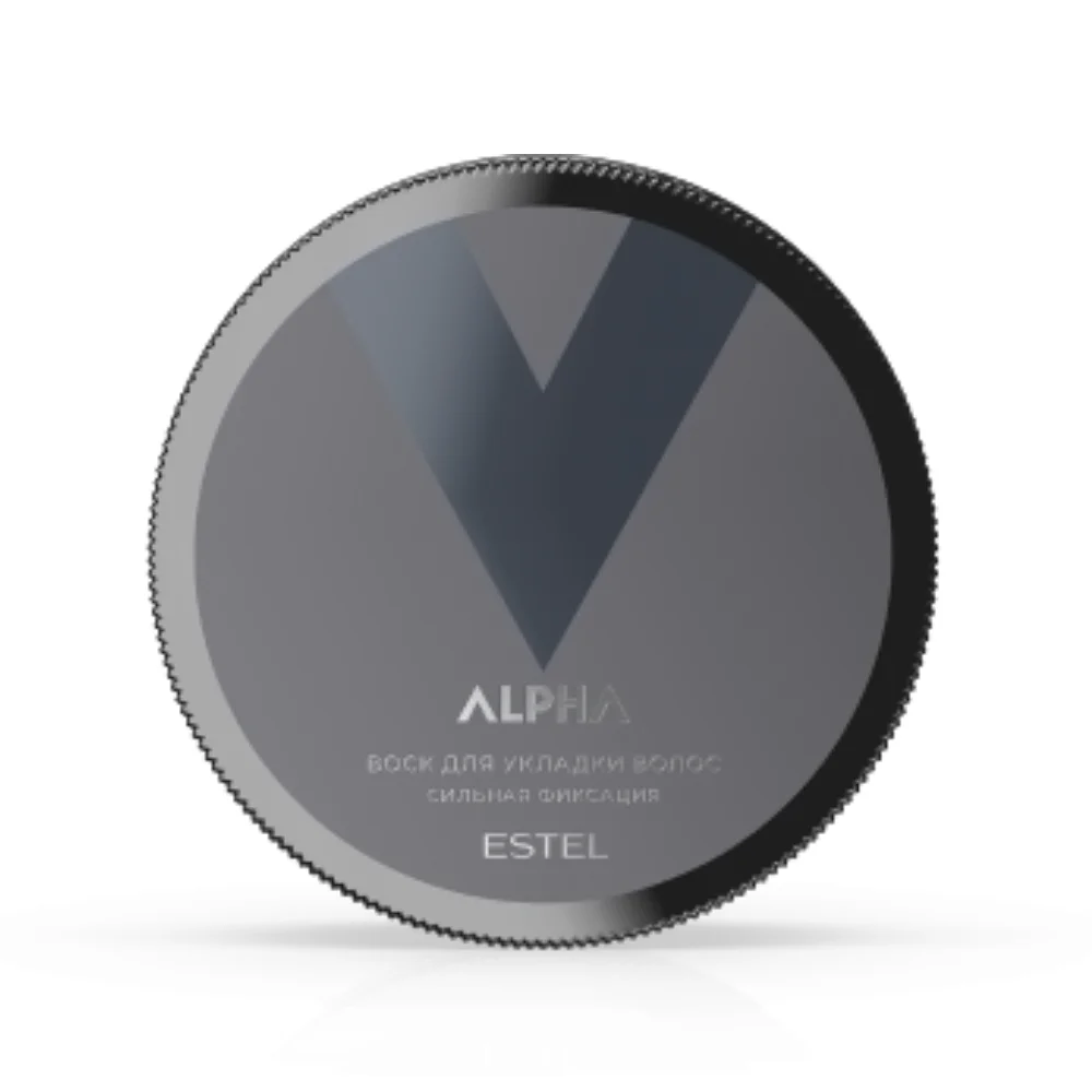 Воск для укладки волос сильная фиксация Alpha