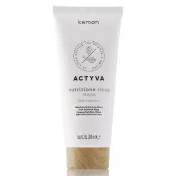 Маска для ухода за чувствительными и грубыми волосами Nutrizione Ricca Mask Velian Kemon