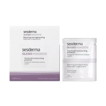 Крем-протектор увлажняющий в индивидуальных упаковках Silkses Sesderma 20*30 мл