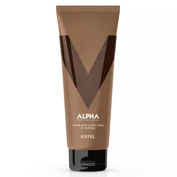 Скраб для кожи лица и головы Alpha Pro Estel 250 мл
