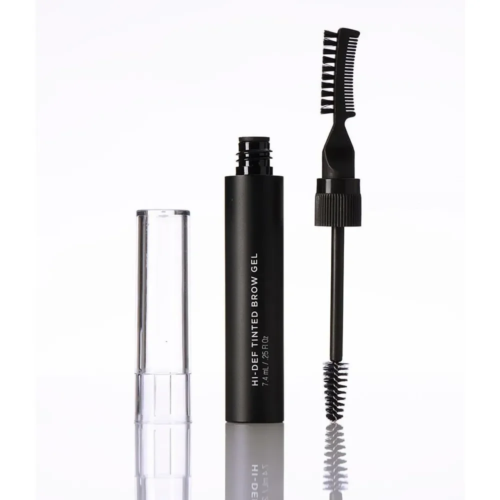 Гель для бровей с пептидами тонирующий Темно-коричневый