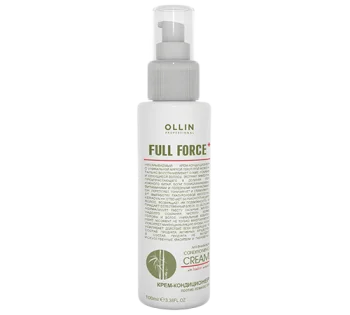 Крем-кондиционер против ломкости с экстрактом бамбука Full Force Ollin Professional 100 мл