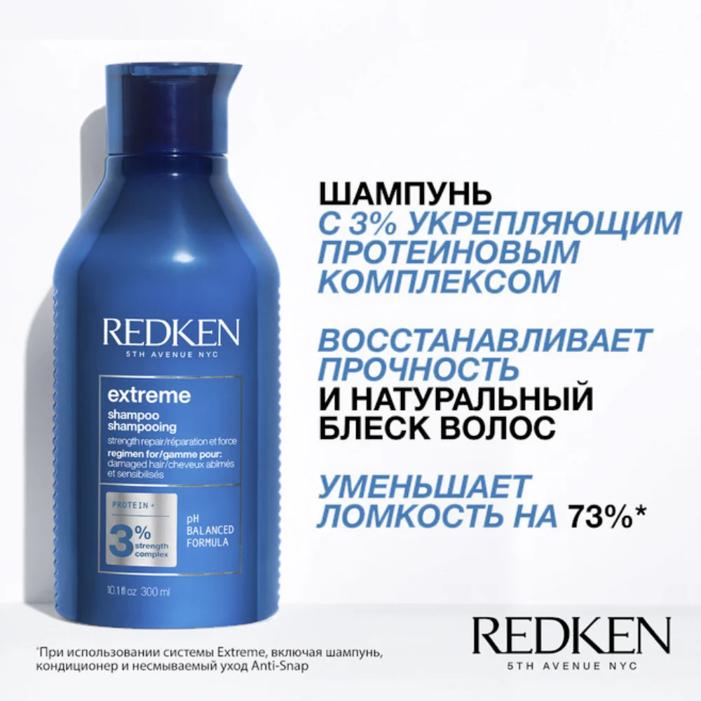Восстанавливающий шампунь Extreme