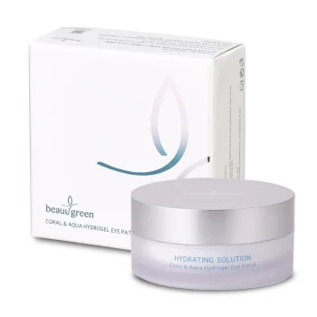 Патчи гидрогелевые с экстрактом коралла и морской водой для глаз Hydro gel Coral & Aqua BeauuGreen 60 шт