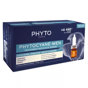 Сыворотка против выпадения волос для мужчин Phytosolba 12*3,5 мл Сыворотка против выпадения волос для мужчин Phytosolba 12*3,5 мл