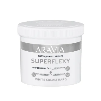 Паста для шугаринга Superflexy White Cream Aravia 750г