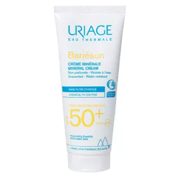Минеральный крем spf 50+ Bariesun Uriage 100 мл