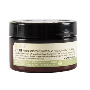 Моделирующая помада для укладки волос с матирующим эффектом Mattifying Pomade Insight Professional