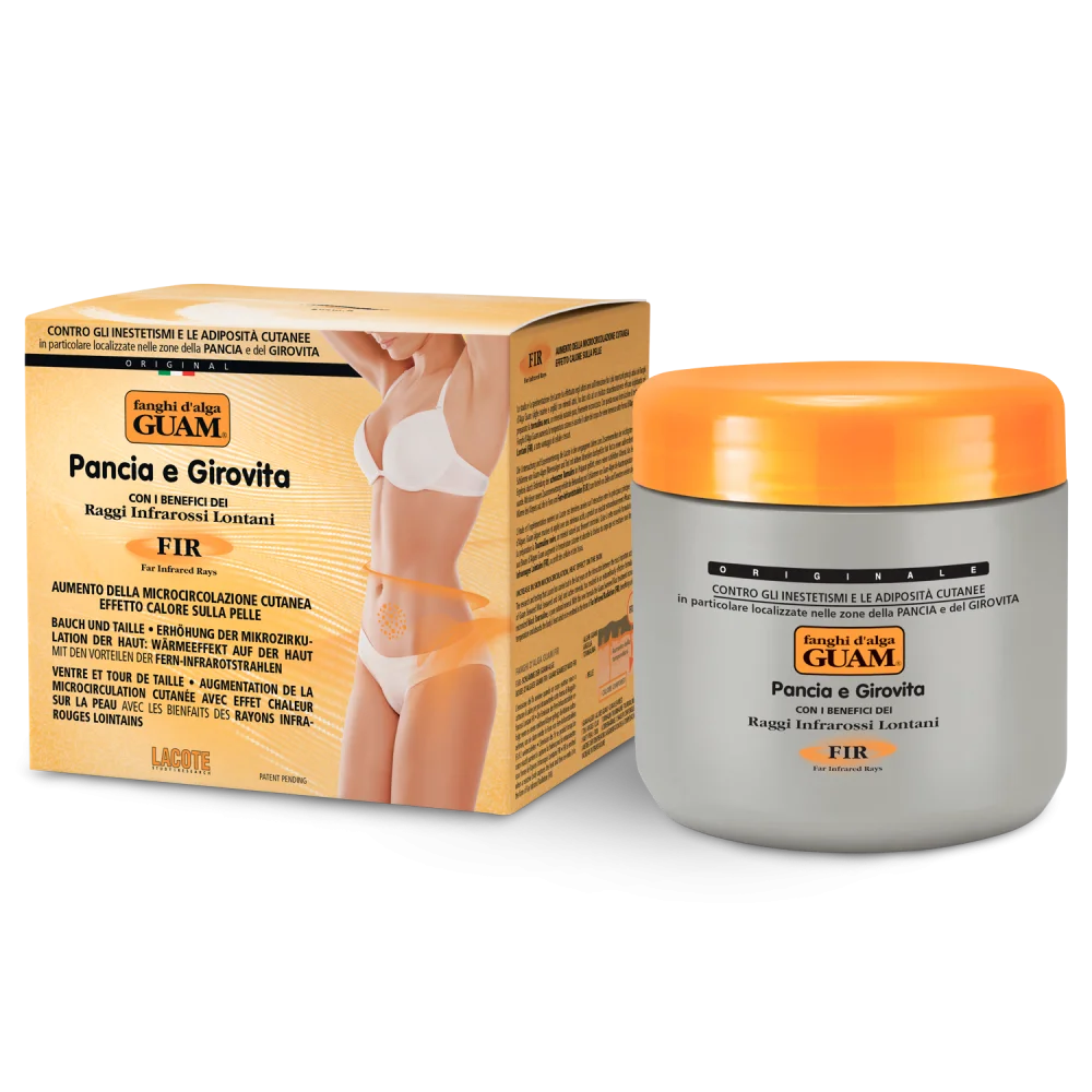 Моделирующая маска для живота и талии с микрокристаллами Турмалина