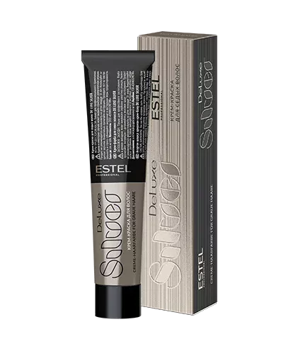 Стойкий краситель для седых волос De Luxe Silver