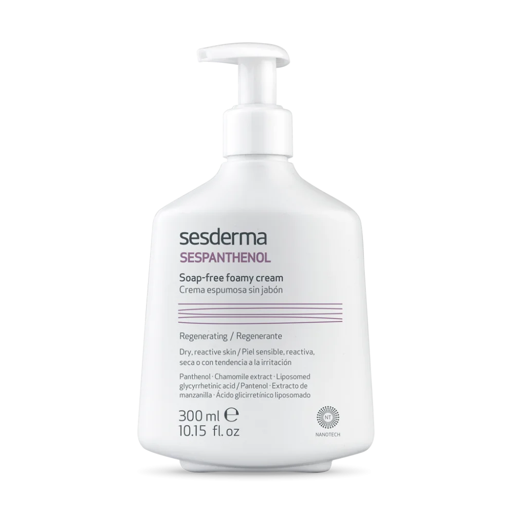 Крем-пенка для умывания восстанавливающая Sespanthenol