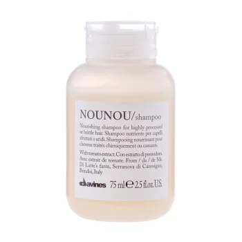 Питательный шампунь для уплотнения волос Nounou shampoo Davines 75 мл