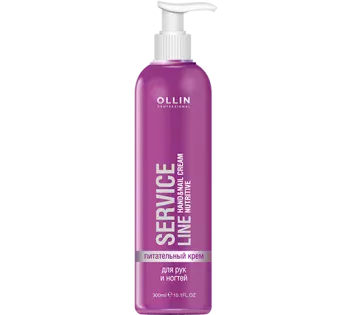 Питательный крем для рук и ногтей Nourishing Hand and Nail Cream Ollin Service Line Ollin Professional