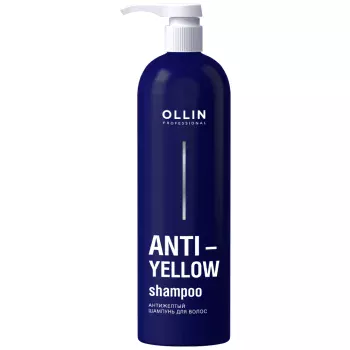 Антижелтый шампунь для волос Anti-Yellow Ollin Professional