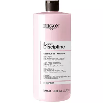 Шампунь для пушистых волос с кокосовым маслом Shampoo Anti-frizz Discipline (1000 мл) Dikson