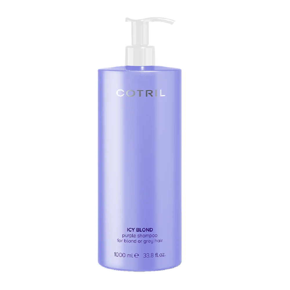 Ежедневный шампунь для холодного блонда Icy Blond Purple Shampoo For Blond Or Grey Hair