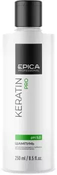Шампунь для реконструкции и глубокого восстановления волос Keratin PRO Epica