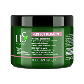 Маска восстанавливающая для ослабленных волос с кератином Hs Perfect Keratin.Maschera Rigenerante Dikson 500 мл